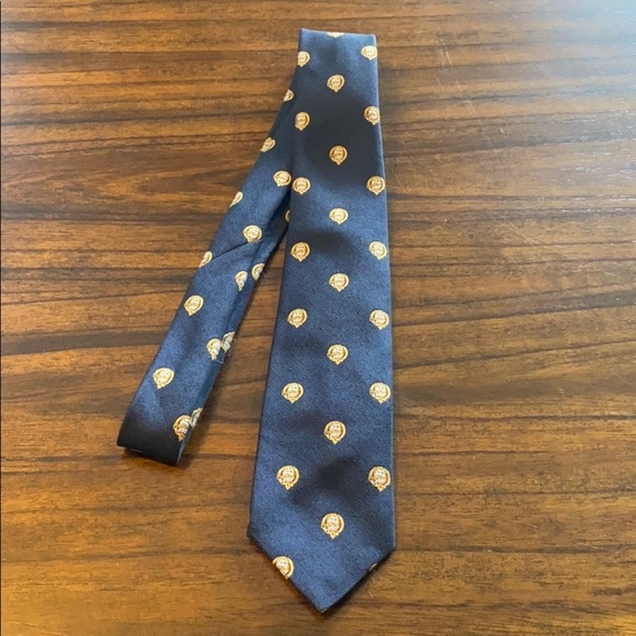 Ingles Buchan Navy Tie - Picture 1 of 5